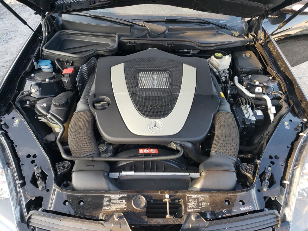 2007 Mercedes-Benz SLK-klasse VIN WDBWK56F87F158377 Copart auction photo, rear end damage thumbnail 11