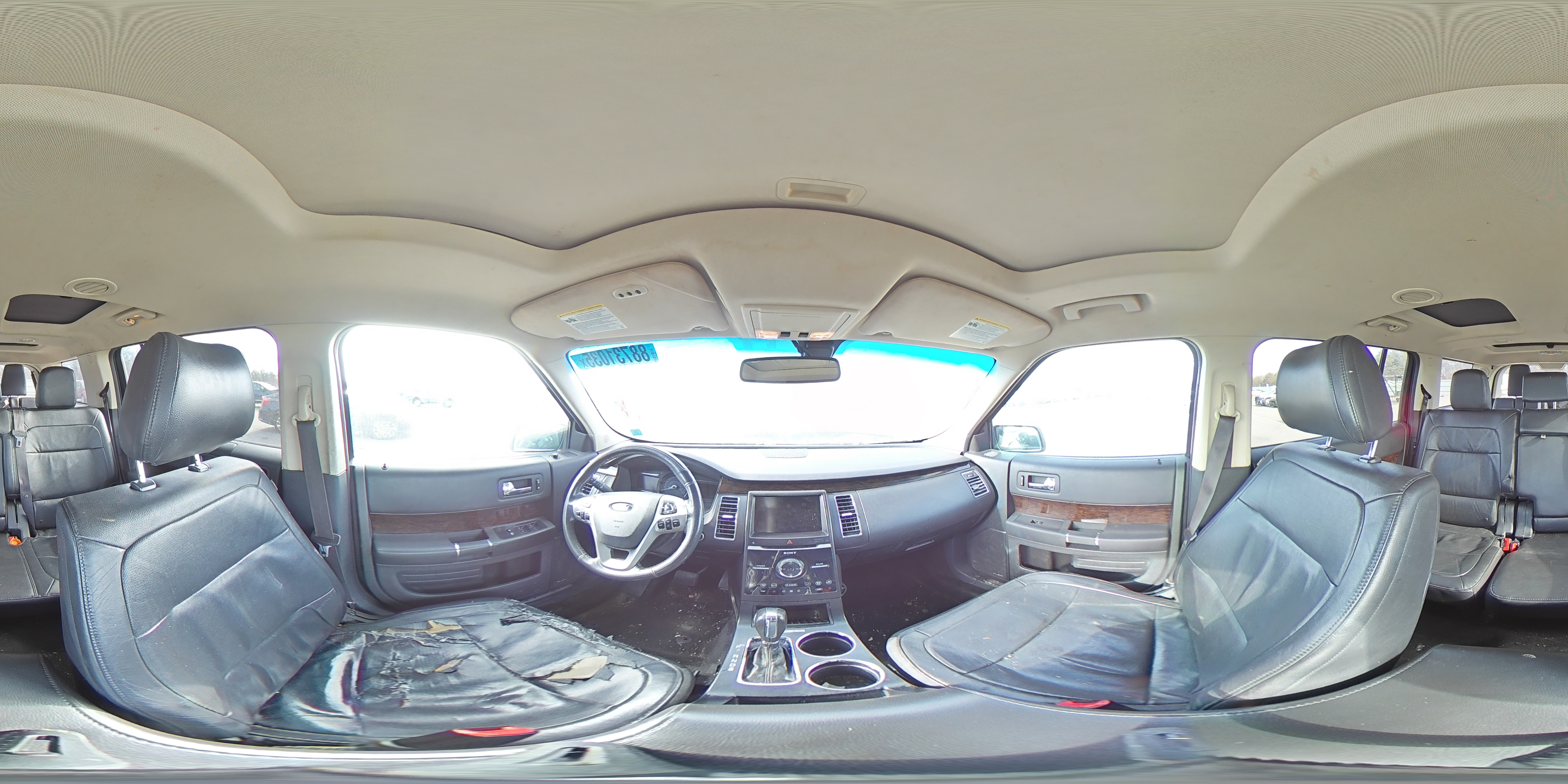2014 Ford Flex VIN 2FMHK6D8XEBD07418 Copart auction photo, front end / minor dent/scratches damage thumbnail 13