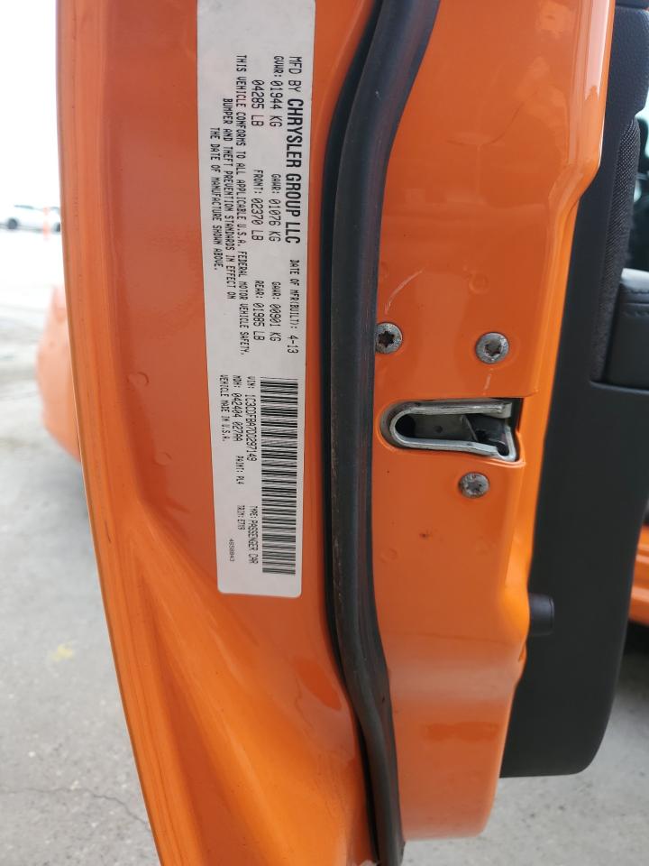 2013 Dodge Dart VIN 1C3CDFBA7DD297149 Copart auction photo, rear end damage thumbnail 12