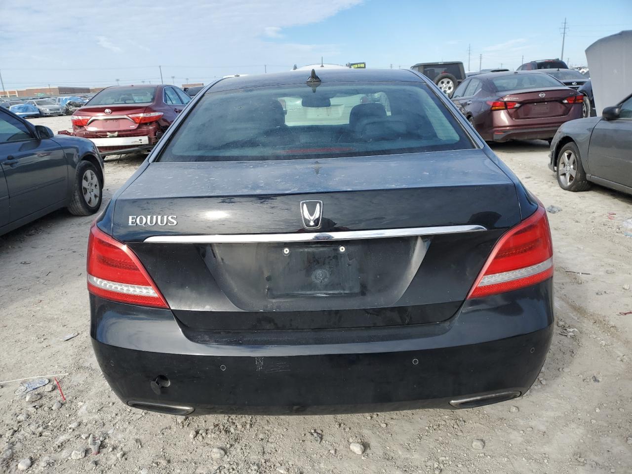 2016 Hyundai Equus VIN KMHGH4JHXGU103699 Copart auction photo, front end / minor dent/scratches damage thumbnail 6