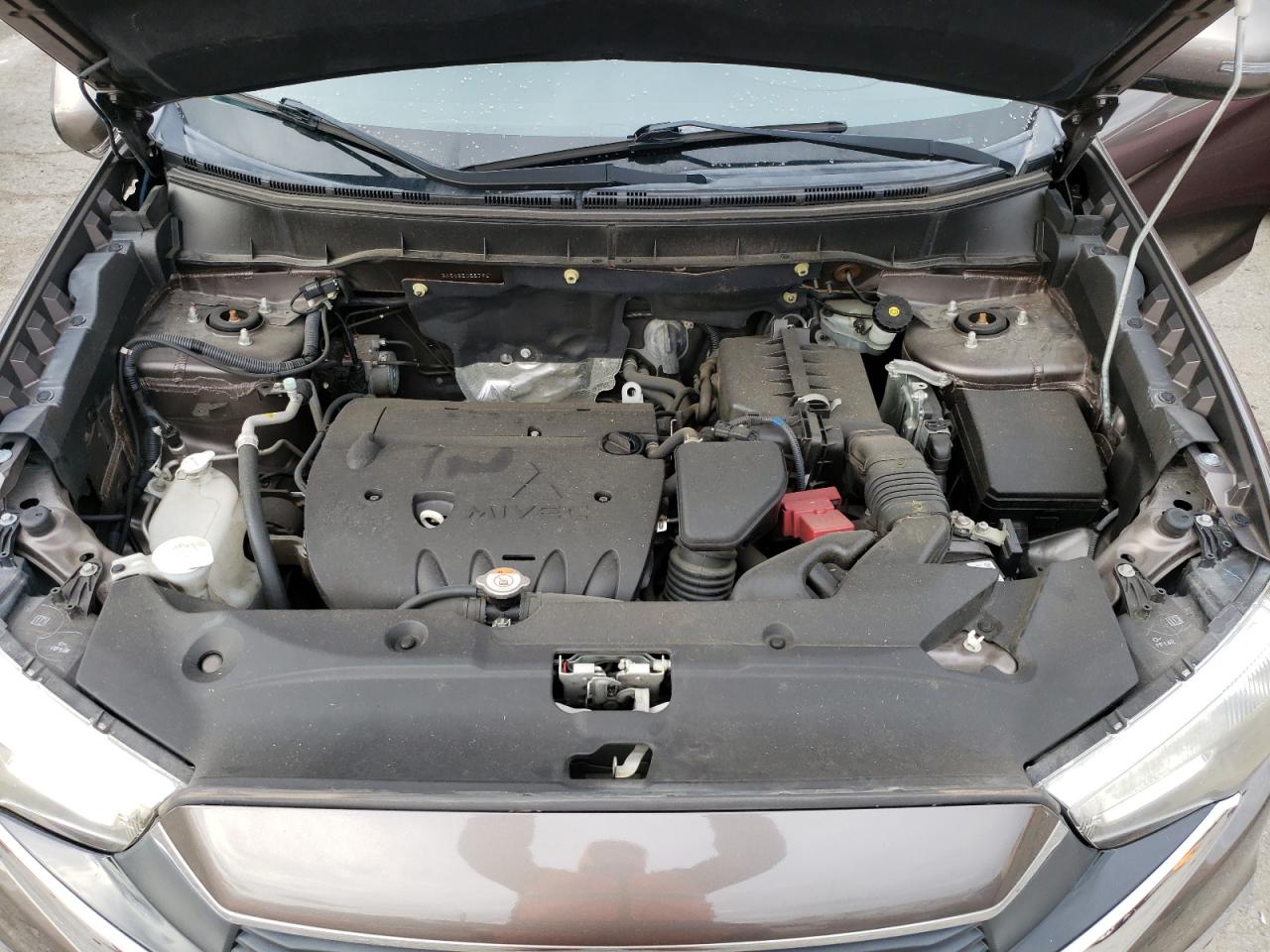 2016 Mitsubishi Outlander VIN JA4AP4AW7GZ055796 Copart auction photo, side damage thumbnail 12
