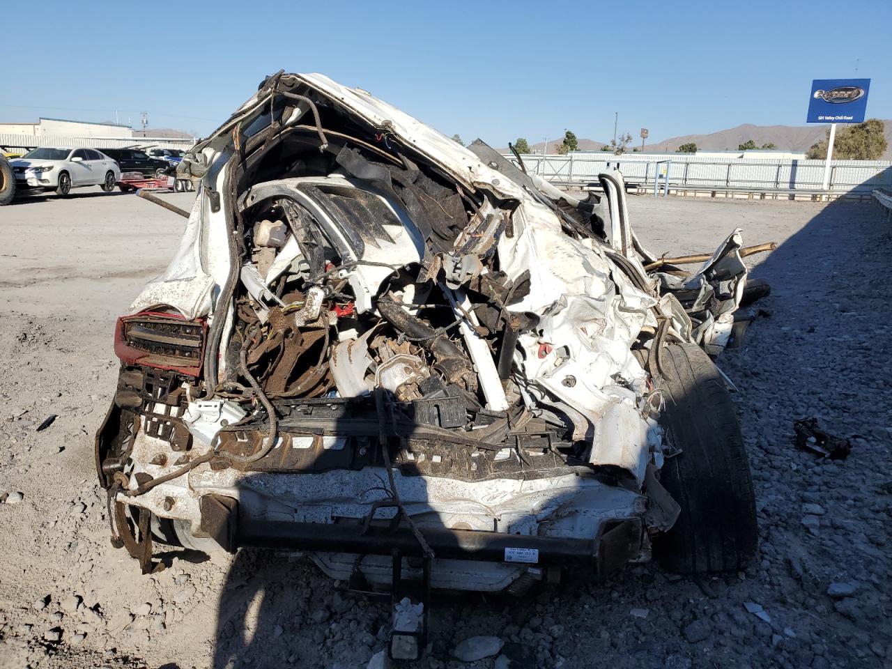 2016 Porsche Macan VIN WP1AB2A56GLB50321 Copart auction photo, rollover damage thumbnail 6
