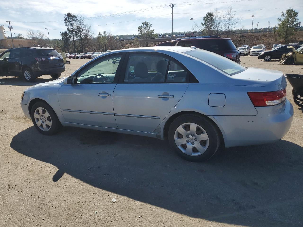 2007 Hyundai Sonata VIN 5NPET46C77H297223 Copart auction photo, minor dent/scratches damage thumbnail 2