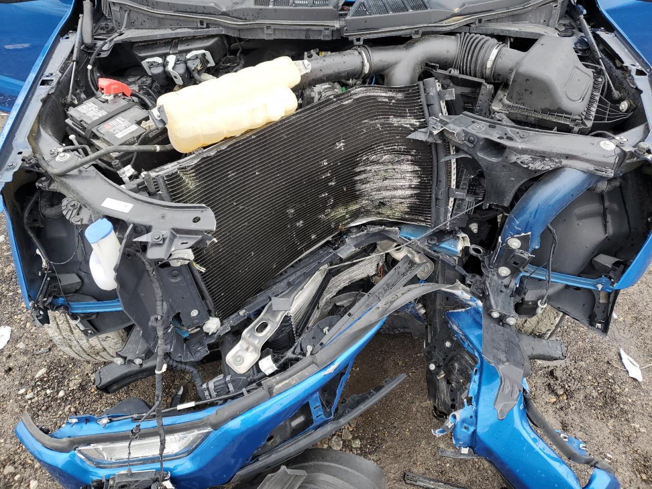 2021 Ford F-150 VIN 1FTEX1CP2MKE10776 Copart auction photo, front end damage thumbnail 11