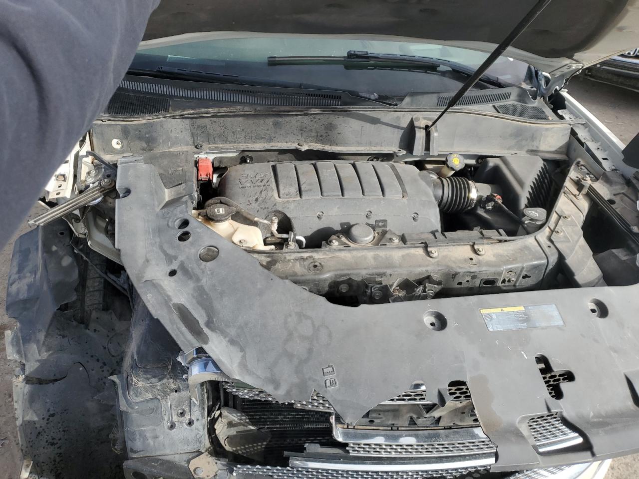 2014 GMC Acadia VIN 1GKKRTKD1EJ116846 Copart auction photo, front end damage thumbnail 14