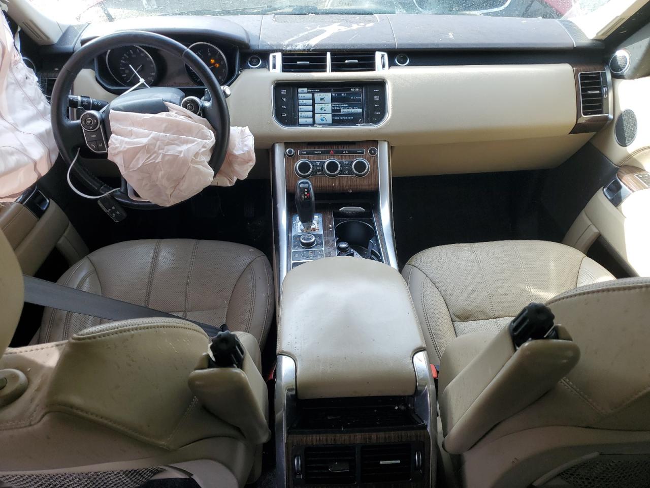 2014 Land Rover Range Rover VIN SALWR2TFXEA350807 Copart auction photo, front end damage thumbnail 8