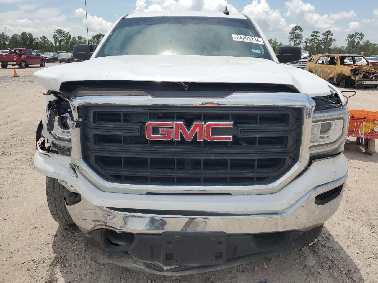 2017 GMC Sierra VIN 1GTN1LEH9HZ316992 Copart auction photo, front end / rear end damage thumbnail 5