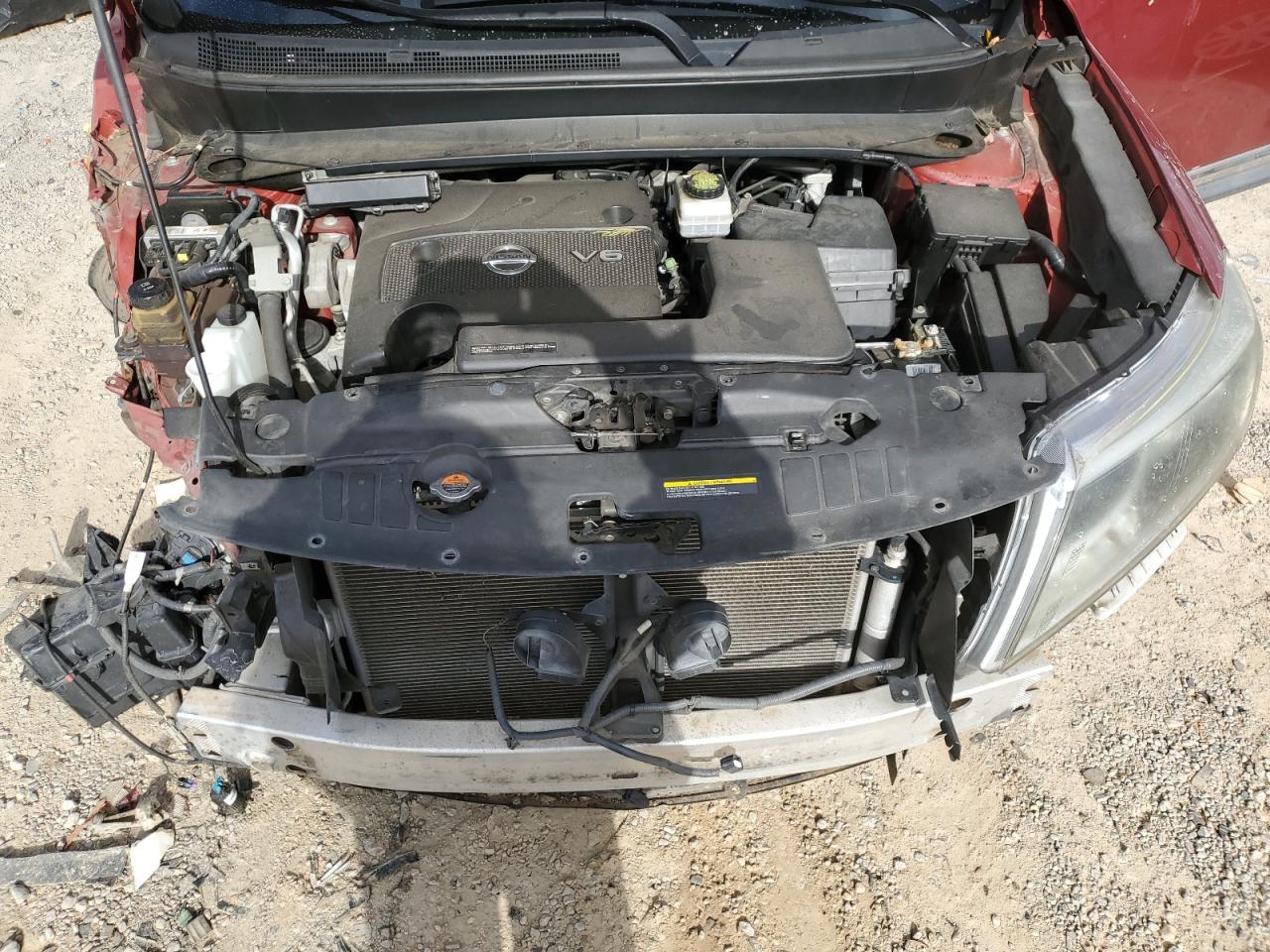2014 Nissan Pathfinder VIN 5N1AR2MM2EC609238 Copart auction photo, all over / undercarriage damage thumbnail 13