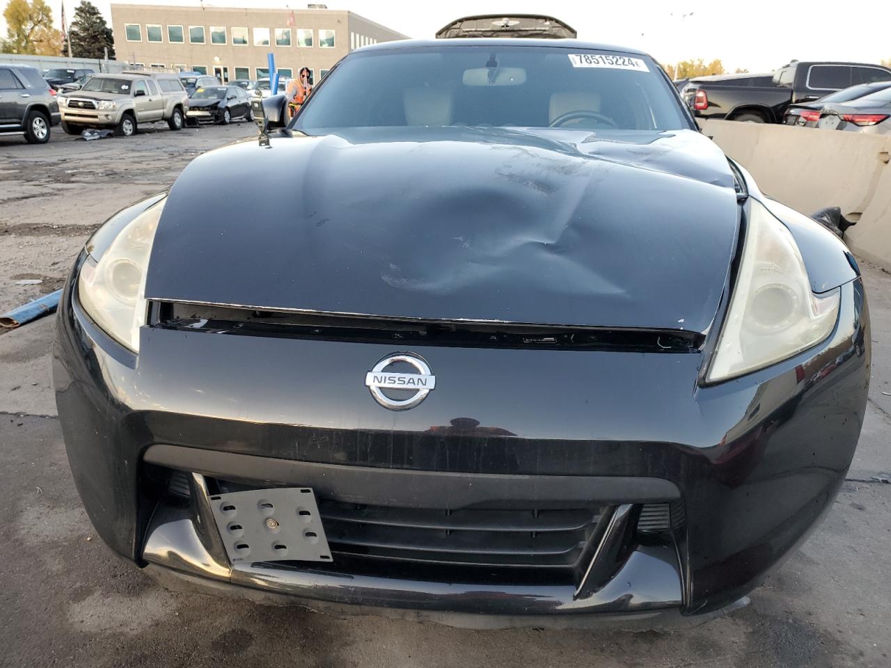 2009 Nissan 370Z VIN JN1AZ44E39M402272 Copart auction photo, front end / hail damage thumbnail 5