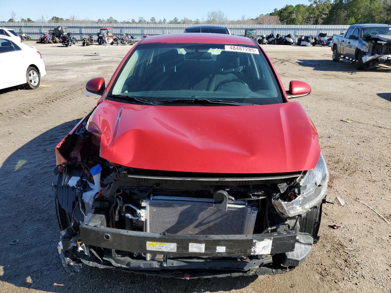 2020 KIA Rio VIN 3KPA24AD5LE284583 Copart auction photo, front end damage thumbnail 5