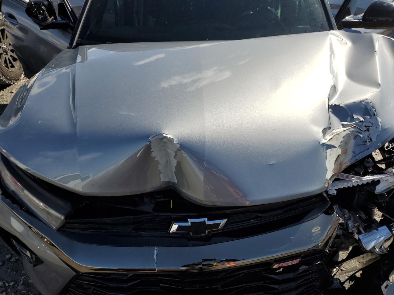 2023 Chevrolet TrailBlazer VIN KL79MTSLXPB037833 Copart auction photo, front end / side damage thumbnail 12