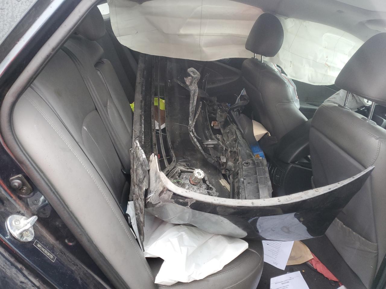 2012 Hyundai Sonata VIN 5NPEC4AC3CH397255 Copart auction photo, front end / rear end damage thumbnail 10