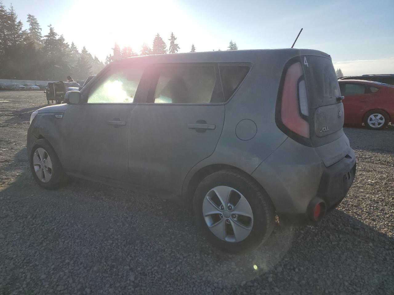 2016 KIA Soul VIN KNDJN2A21G7348506 Copart auction photo, side / front end damage thumbnail 2