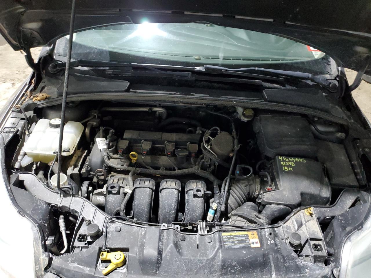 2014 Ford Focus VIN 1FADP3F23EL201510 Copart auction photo, rear end / minor dent/scratches damage thumbnail 13