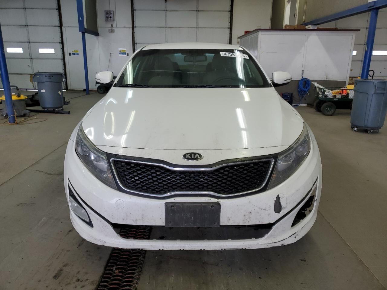 2015 KIA Optima VIN KNAGM4A73F5563459 Copart auction photo, rear end / side damage thumbnail 5