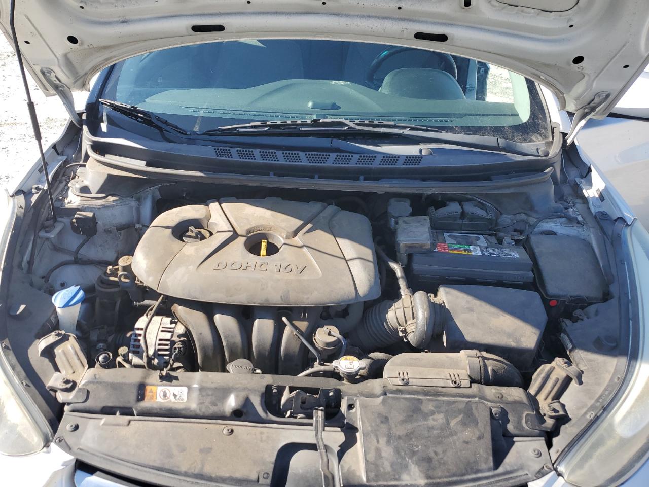 2015 Hyundai Elantra VIN 5NPDH4AE8FH560923 Copart auction photo, mechanical / side damage thumbnail 11