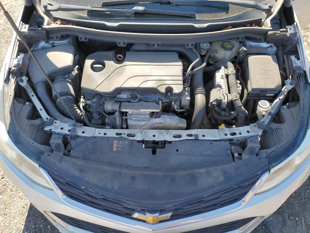 2017 Chevrolet Cruze VIN 1G1BC5SM8H7230717 Copart auction photo, side / front end damage thumbnail 11