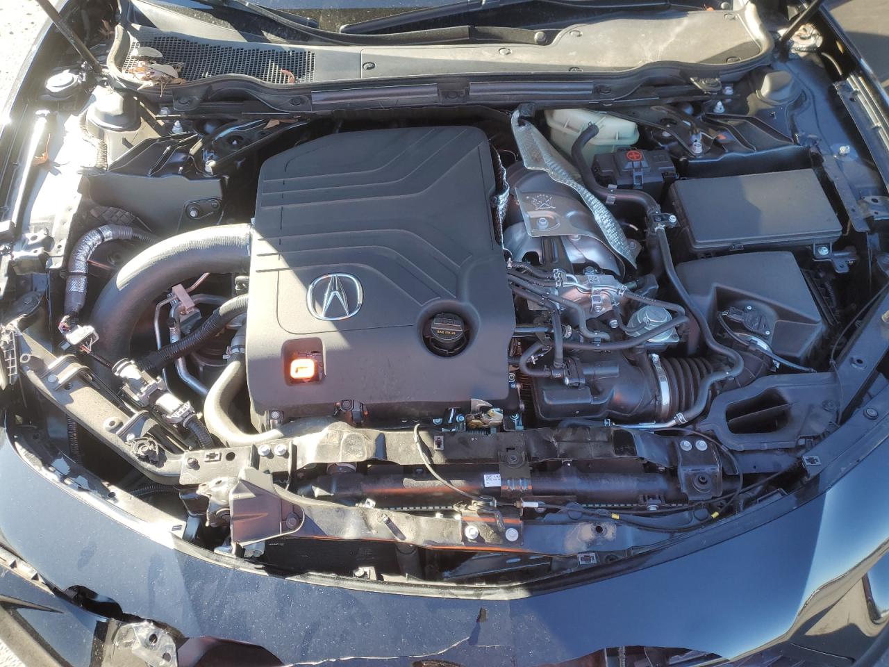 2023 Acura TLX VIN 19UUB7F93PA004236 Copart auction photo, front end damage thumbnail 11