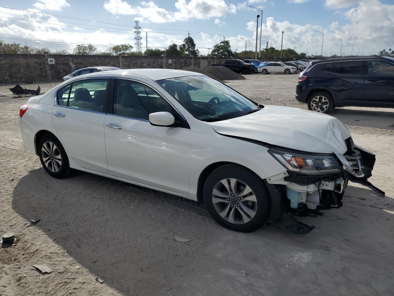 2013 Honda Accord VIN 1HGCR2F31DA247769 Copart auction photo, all over damage thumbnail 4