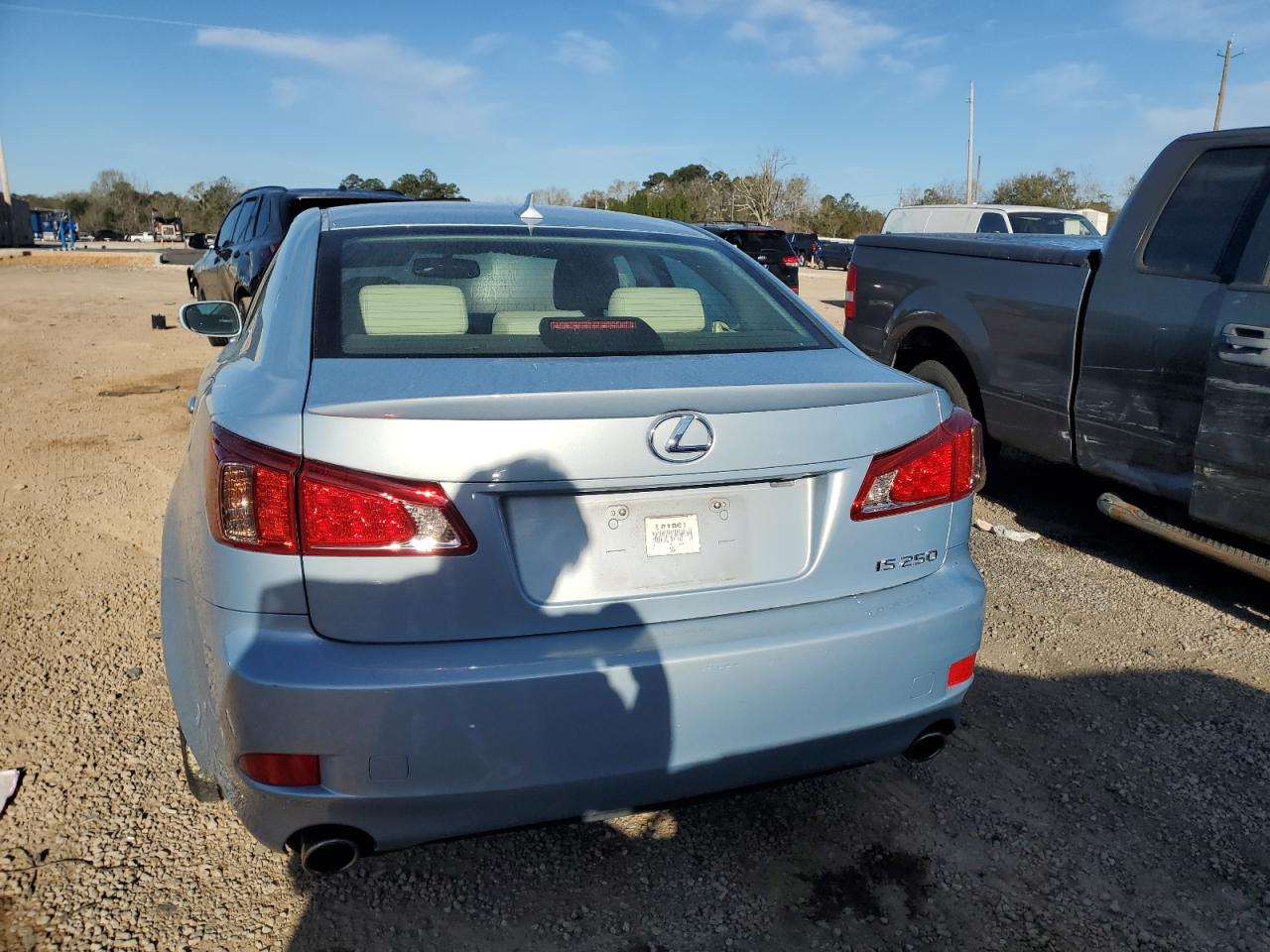 2011 Lexus IS VIN JTHBF5C28B5149178 Copart auction photo, front end damage thumbnail 6