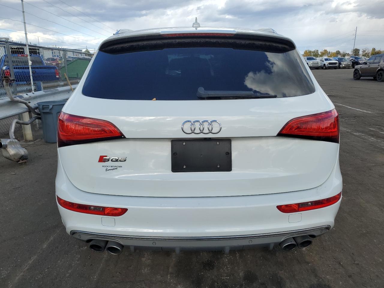 2014 Audi SQ5 VIN WA1CGAFPXEA026541 Copart auction photo, front end damage thumbnail 6