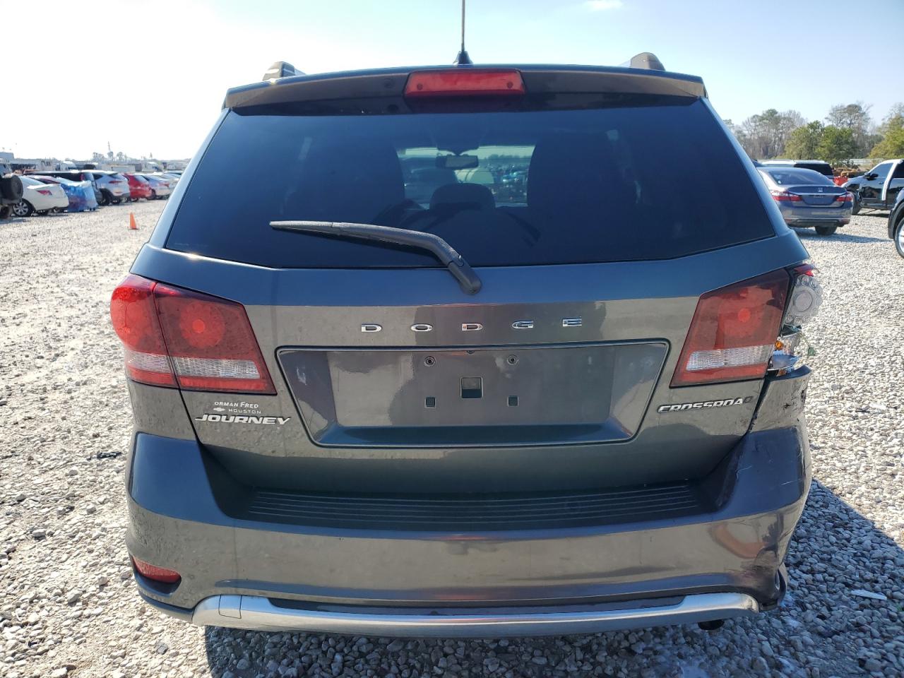 2015 Dodge Journey VIN 3C4PDCGB7FT645283 Copart auction photo, rear end / minor dent/scratches damage thumbnail 6