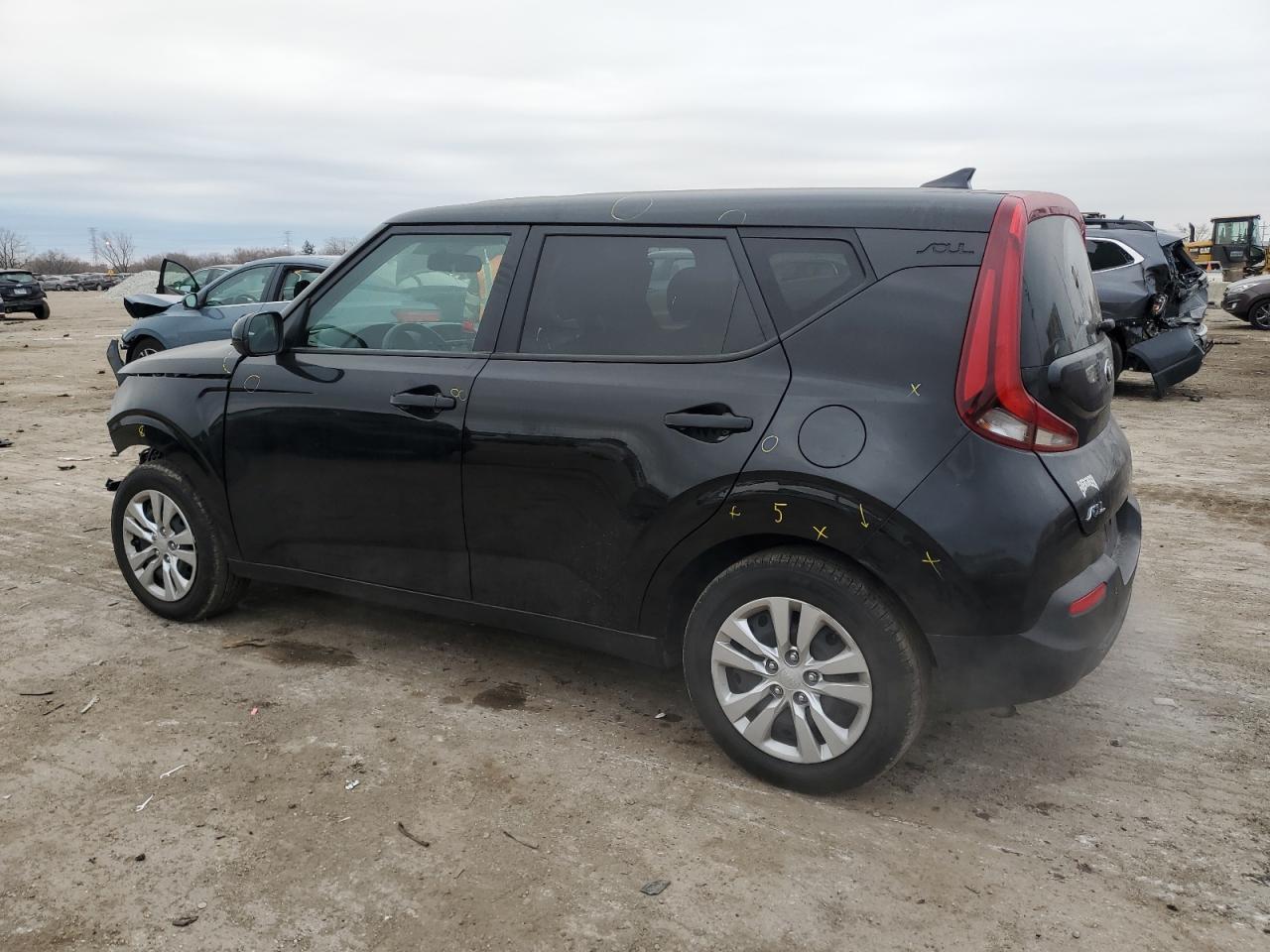 2020 KIA Soul VIN KNDJ23AU3L7723628 Copart auction photo, front end damage thumbnail 2