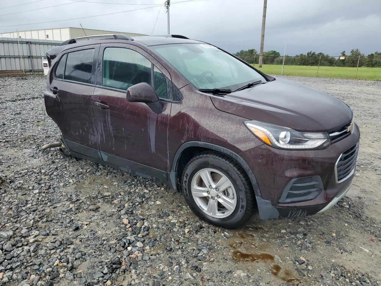 2022 Chevrolet Trax VIN KL7CJPSM5NB540441 Copart auction photo, rear end / side damage thumbnail 4