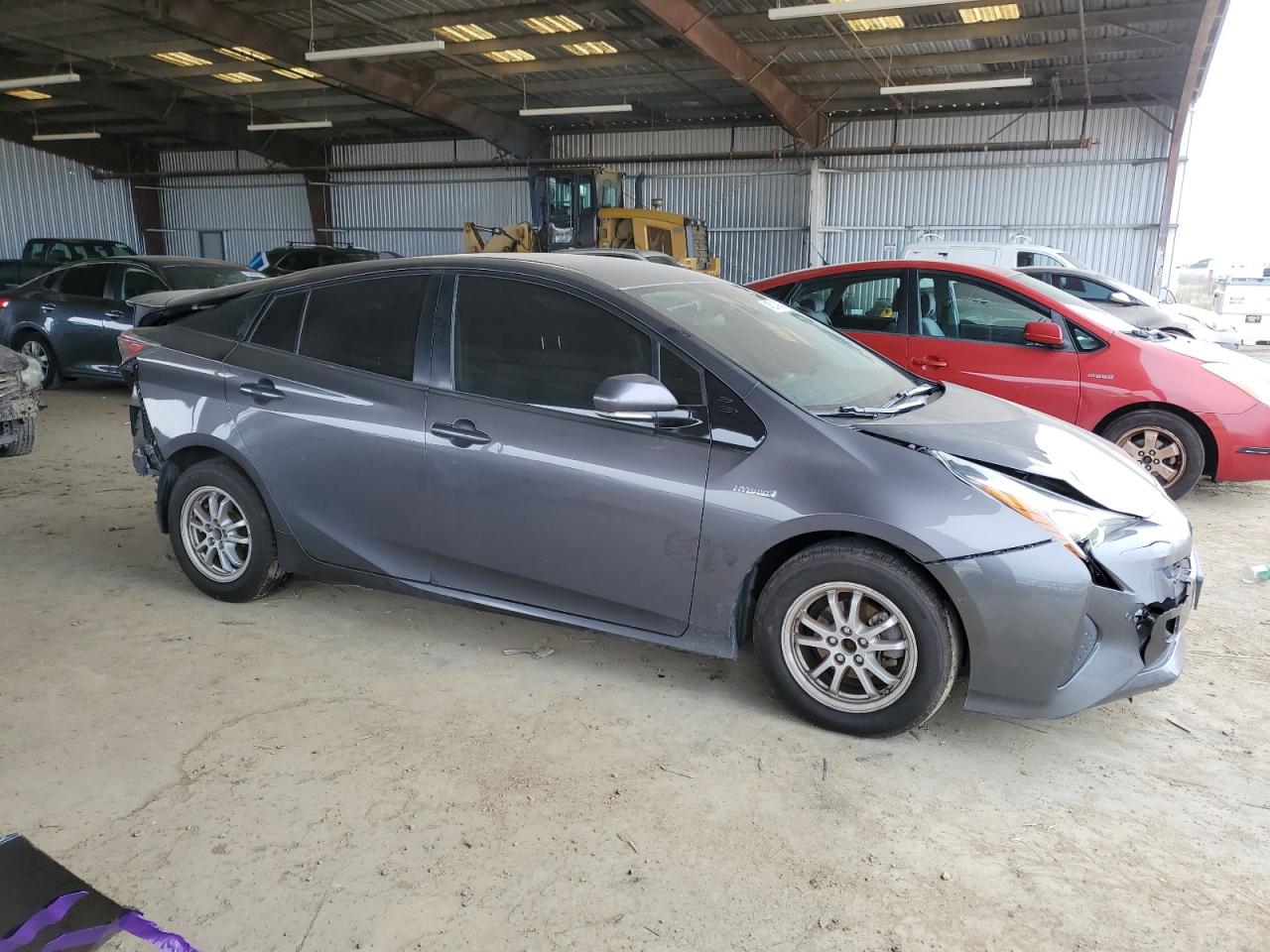 2017 Toyota Prius VIN JTDKBRFU9H3577718 Copart auction photo, rear end / front end damage thumbnail 4