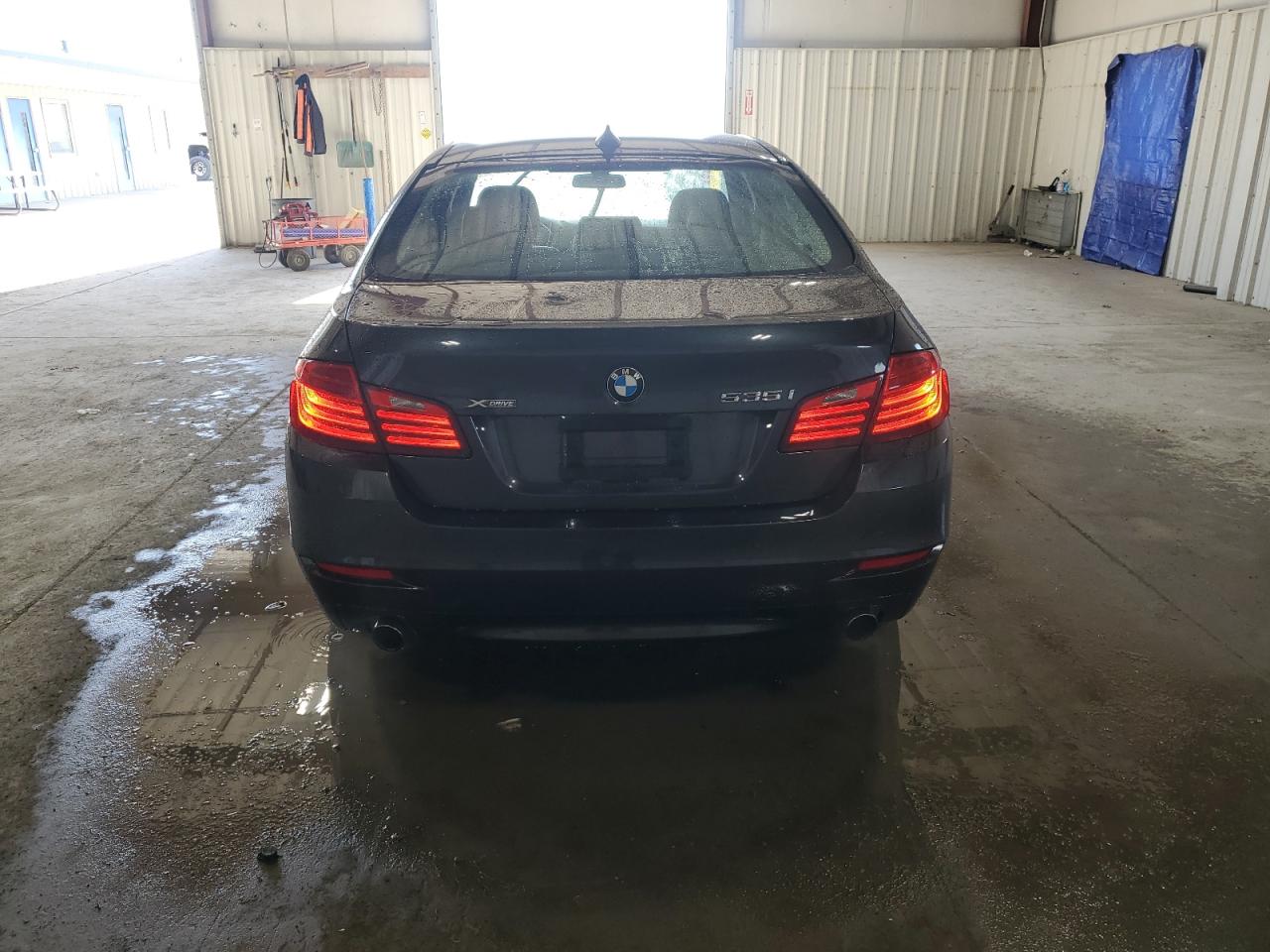 2015 BMW 5er VIN WBA5B3C50FD545851 Copart auction photo, front end damage thumbnail 6
