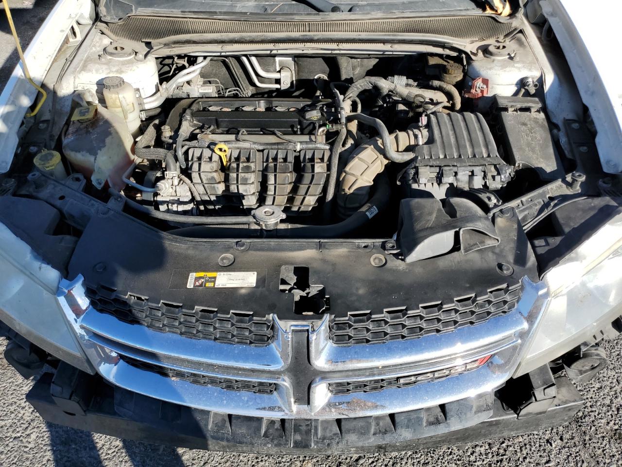 2014 Dodge Avenger VIN 1C3CDZAB2EN167187 Copart auction photo, front end damage thumbnail 11
