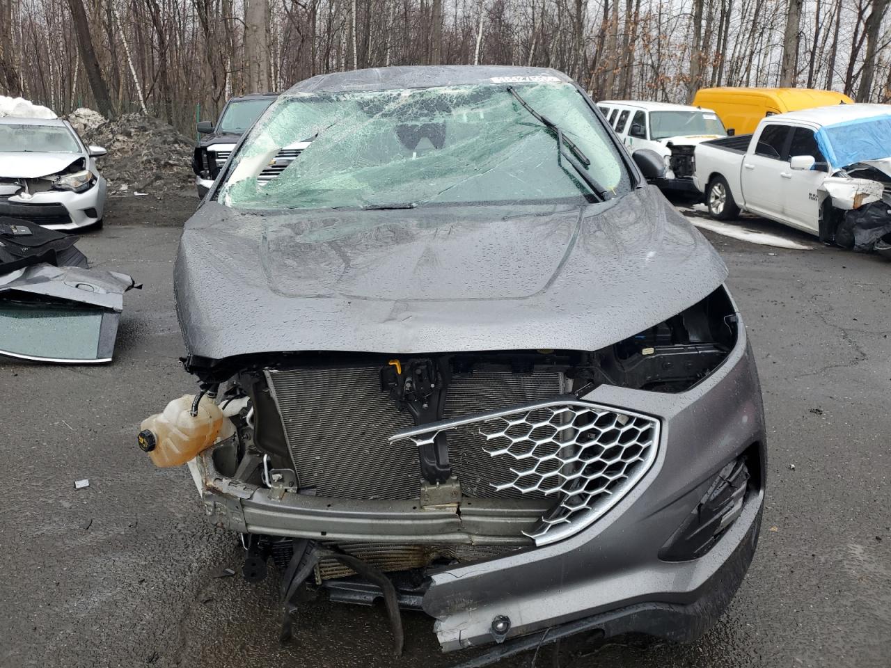 2023 Ford Edge VIN 2FMPK4J99PBA38327 Copart auction photo, rollover damage thumbnail 5