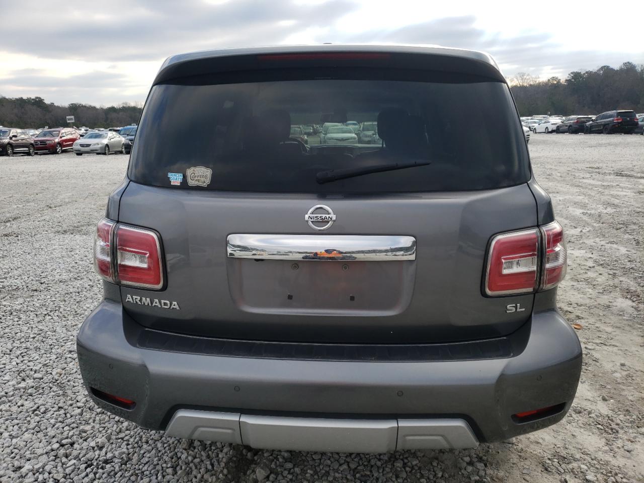 2017 Nissan Armada VIN JN8AY2ND2H9002137 Copart auction photo, front end damage thumbnail 6