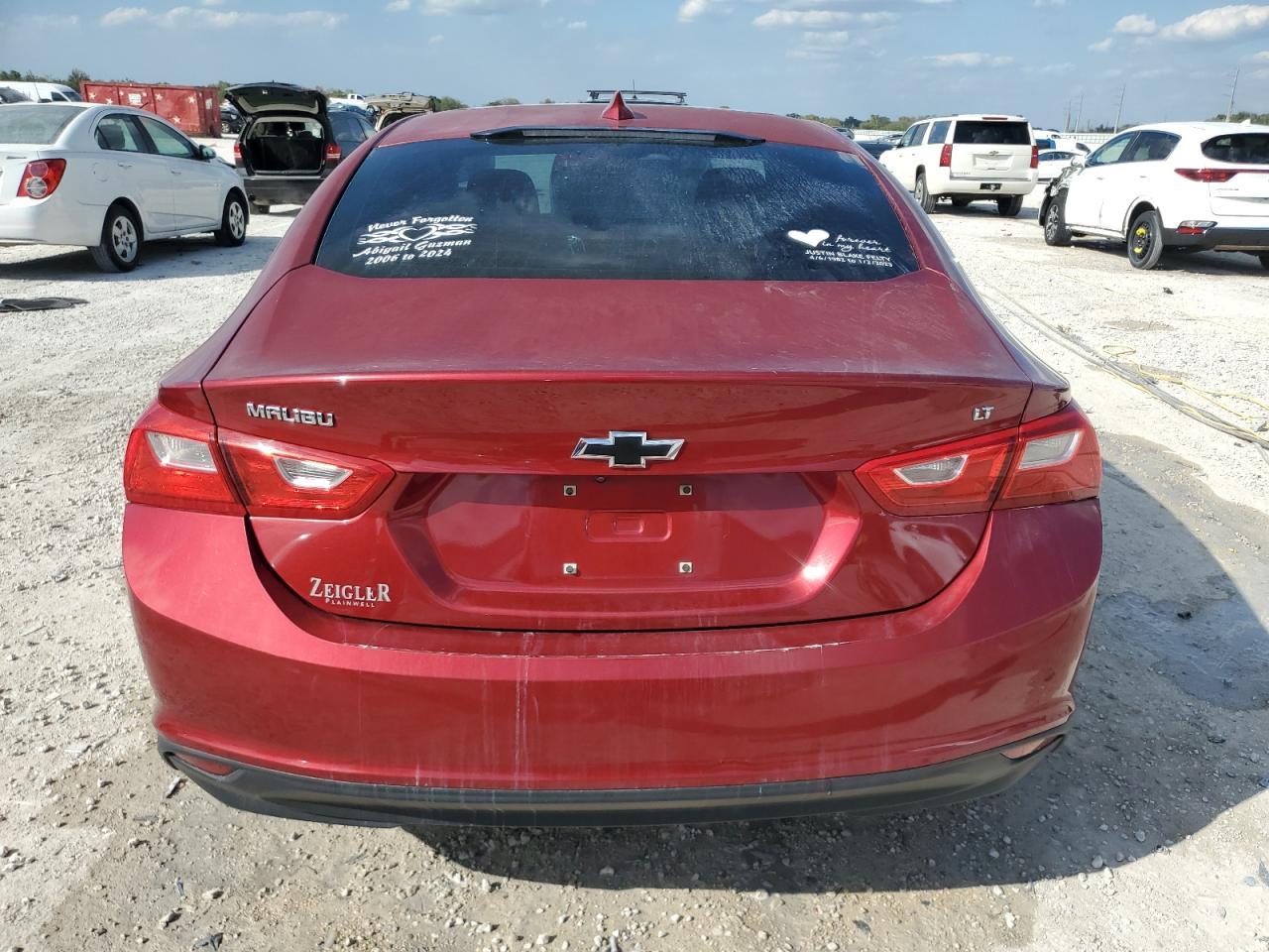 2017 Chevrolet Malibu VIN 1G1ZE5ST8HF168175 Copart auction photo, side damage thumbnail 6