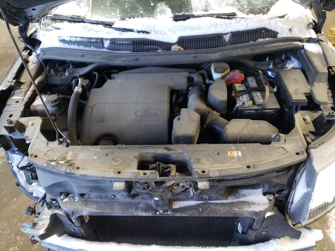 2016 Ford Explorer VIN 1FM5K7D87GGB03132 Copart auction photo, front end damage thumbnail 11