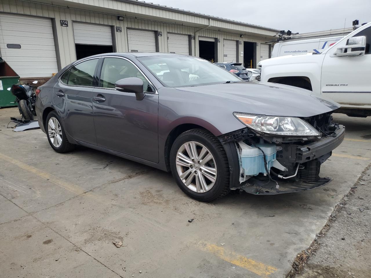 2015 Lexus ES VIN JTHBK1GG1F2163120 Copart auction photo, front end damage thumbnail 4