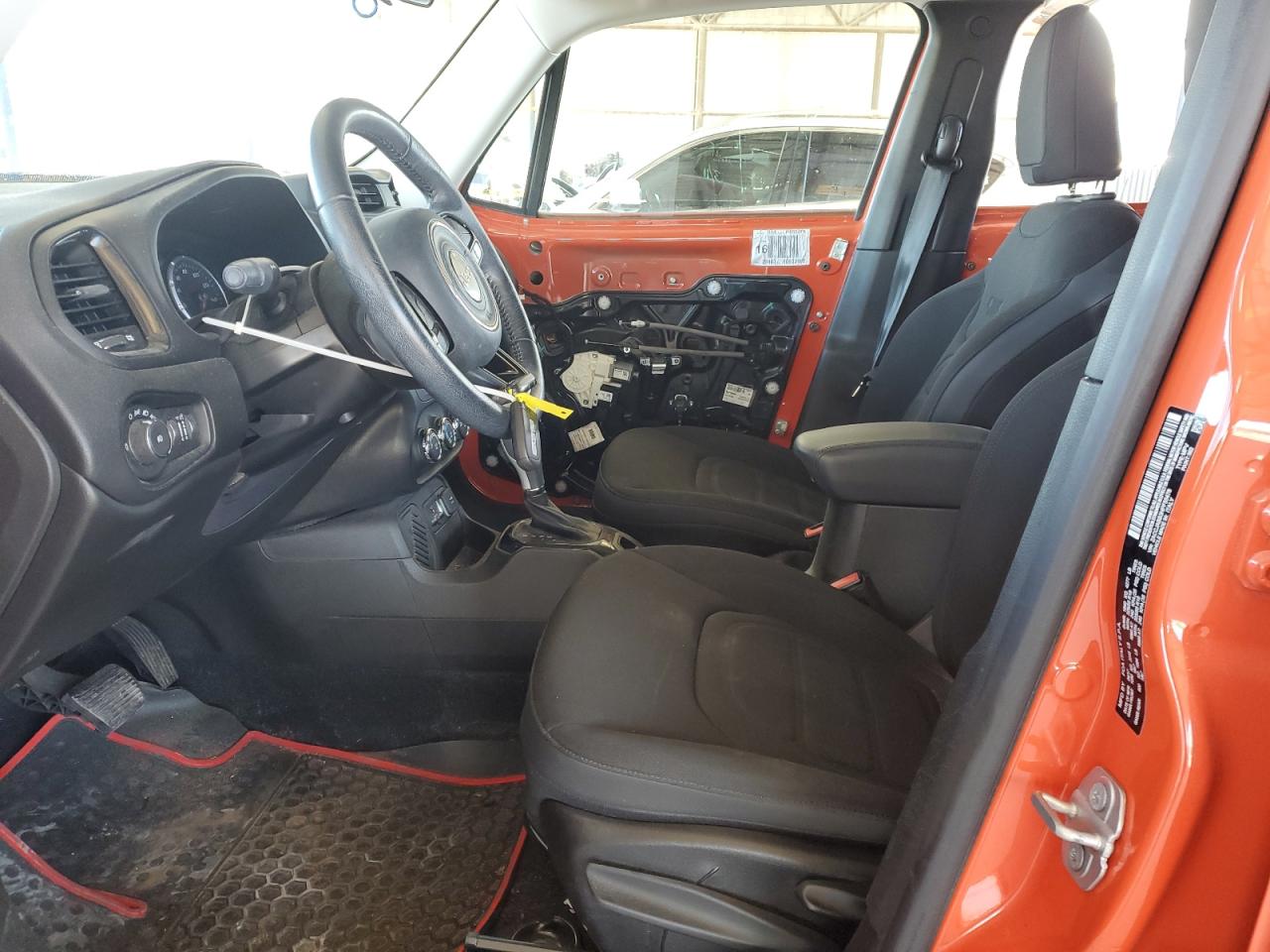 2017 Jeep Renegade VIN ZACCJABB3HPF55478 Copart auction photo, side / rear end damage thumbnail 7