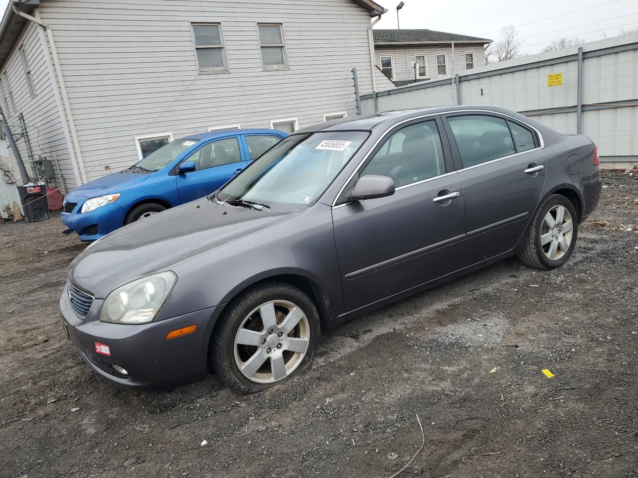 2007 KIA Optima VIN KNAGE124375143282
