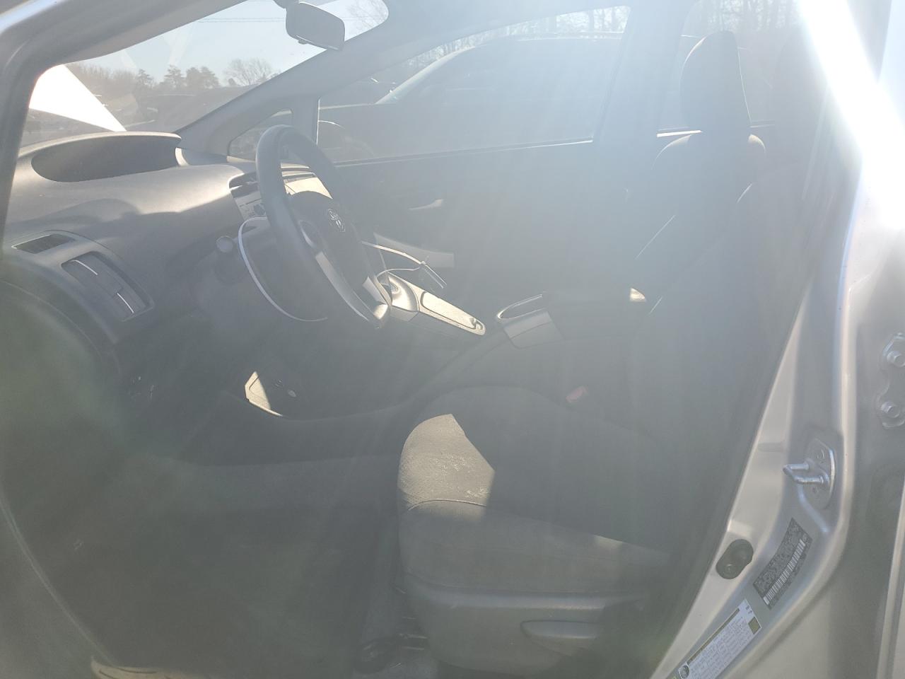 2012 Toyota Prius VIN JTDKN3DU4C5425740 Copart auction photo, undercarriage / minor dent/scratches damage thumbnail 7