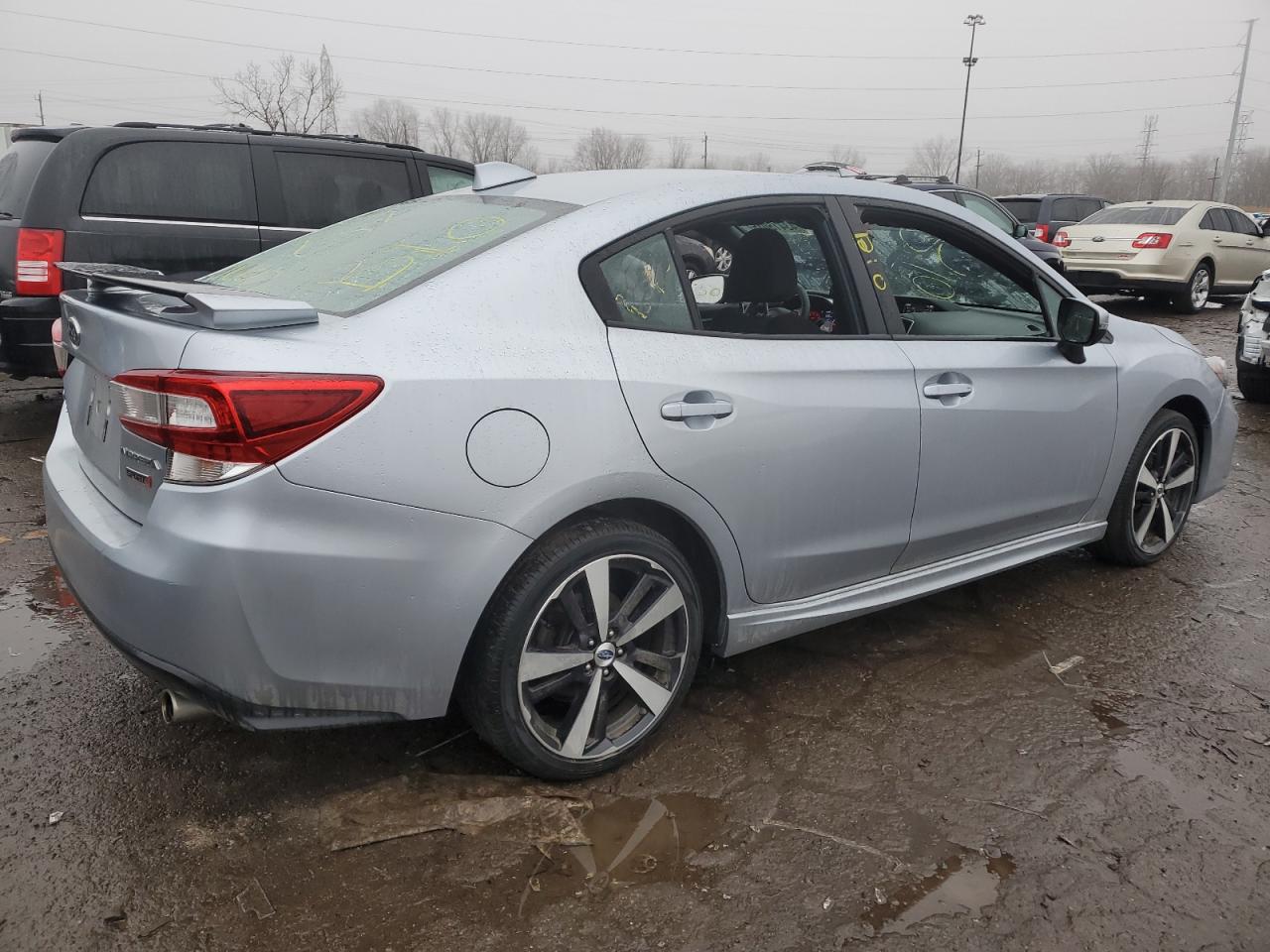 2018 Subaru Impreza VIN 4S3GKAK64J3615599 Copart auction photo, all over / mechanical damage thumbnail 3