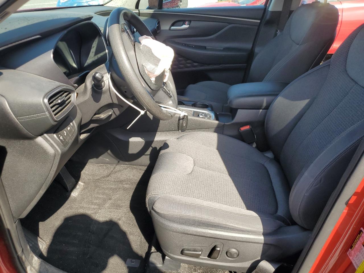 2019 Hyundai Santa Fe VIN 5NMS33ADXKH066643 Copart auction photo, front end damage thumbnail 7