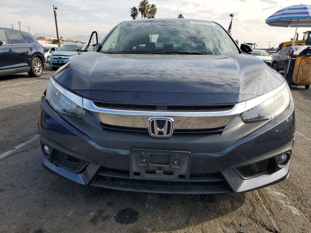 2016 Honda Civic VIN 19XFC1F97GE219004 Copart auction photo, all over damage thumbnail 5