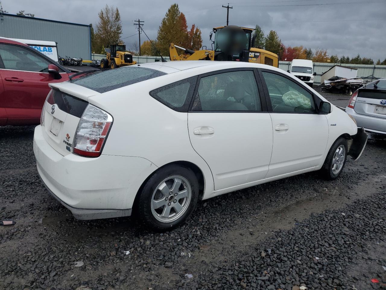 2008 Toyota Prius VIN JTDKB20U783422956 Copart auction photo, front end / rear end damage thumbnail 3