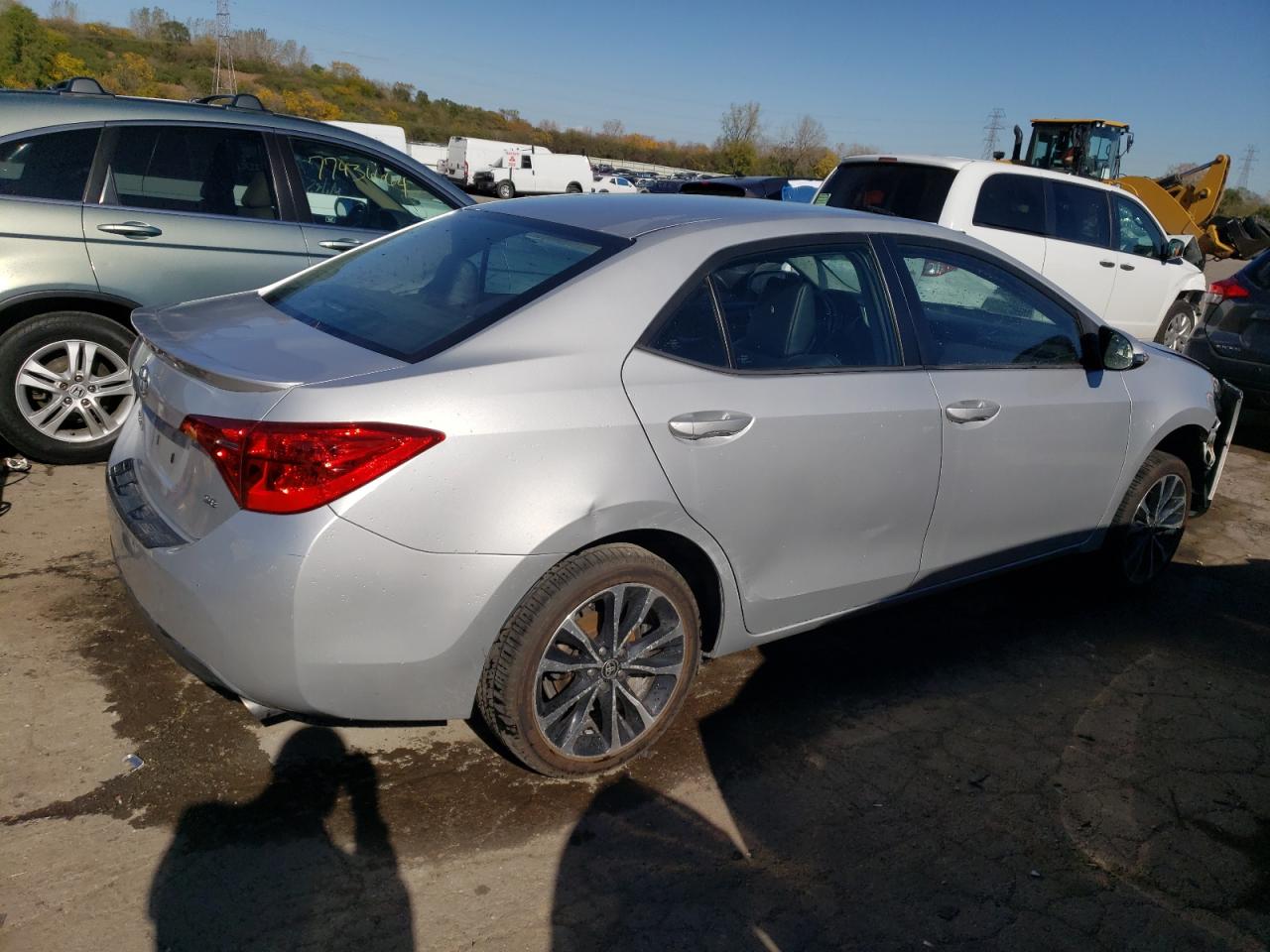 2017 Toyota Corolla VIN 5YFBURHE9HP683626 Copart auction photo, front end damage thumbnail 3
