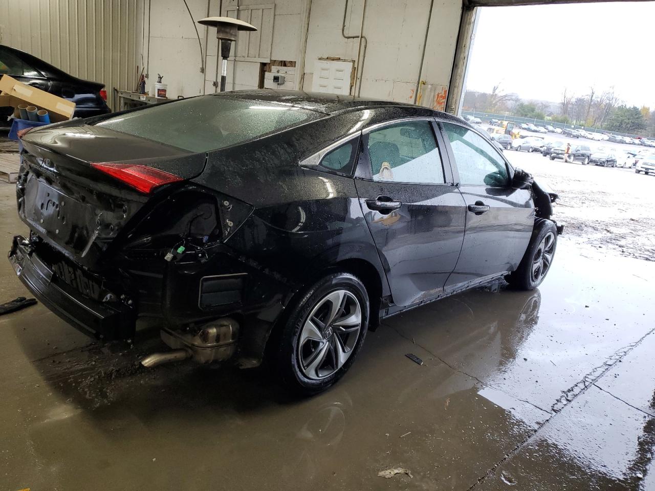 2021 Honda Civic VIN 2HGFC2F67MH512821 Copart auction photo, front end / rear end damage thumbnail 3