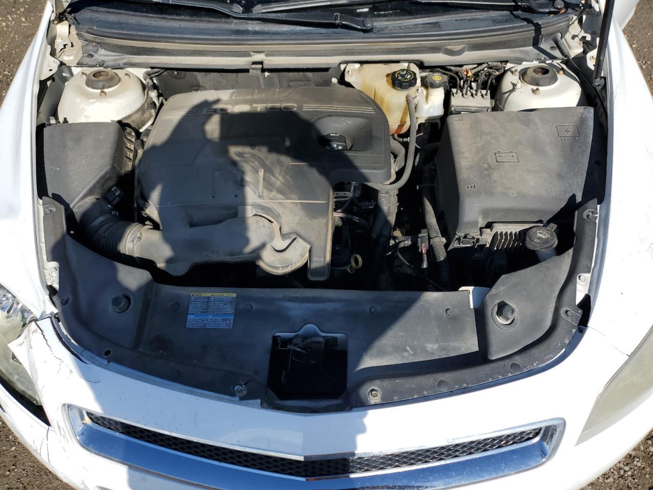 2010 Chevrolet Malibu VIN 1G1ZC5E08AF178086 Copart auction photo, front end / side damage thumbnail 11