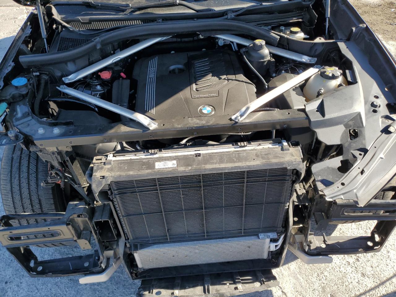 2020 BMW X5 VIN 5UXCR4C06L9C45487 Copart auction photo, front end damage thumbnail 13