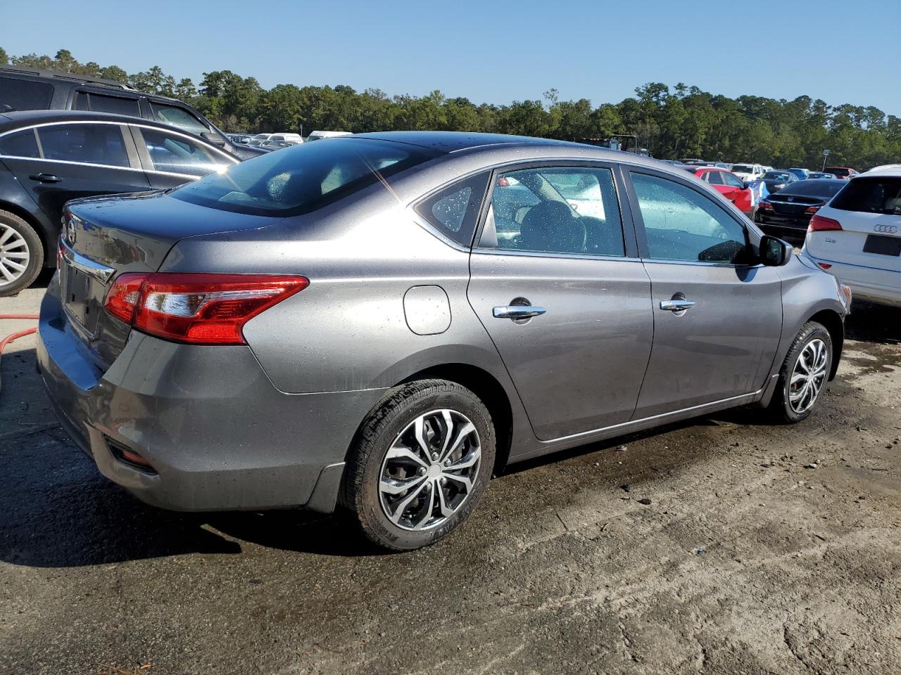 2019 Nissan Sentra VIN 3N1AB7AP5KY416642 Copart auction photo, front end damage thumbnail 3