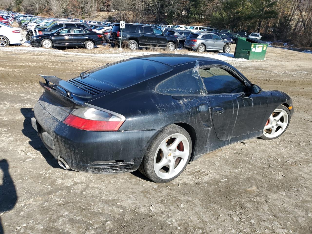 2001 Porsche 911 VIN WP0AB29901S687689 Copart auction photo, front end damage thumbnail 3