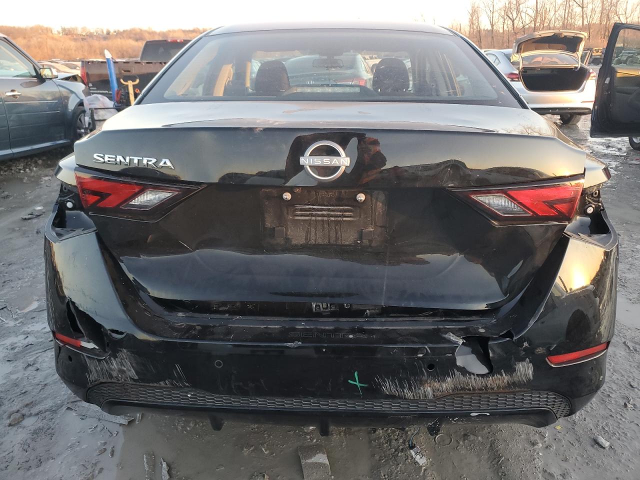 2024 Nissan Sentra VIN 3N1AB8BV2RY359362 Copart auction photo, front end / rear end damage thumbnail 6